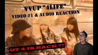 VVUP : "4LIFE" VIDEO #.1 & AUDIO REACTION - They finally COMEBACK!