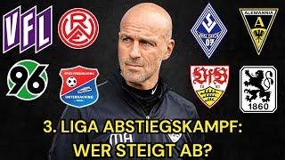 3. Liga Abstiegskampf: Wer steigt in die Regionalliga ab?