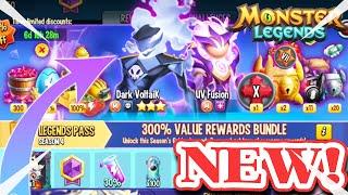 Monster Legends: NEW Legends Pass S4 - Is It Worth It? | FREE Legends Pass! | Team Race & Halloween!