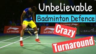 Impossible Badminton Shots that you can't miss! |  Crazy badminton defense | | Ken Badminton