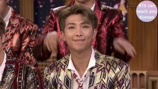 How RM learned English