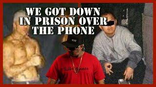 CRAZY PRISON STORY..HAD TO GET DOWN WITH A TINY RASKAL OVER THE PHONE…STOOD ON BUSINESS 