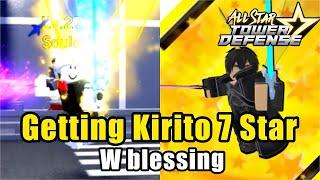 Grinding For Kirito 7 Star ASTD (All Star Tower Defense)