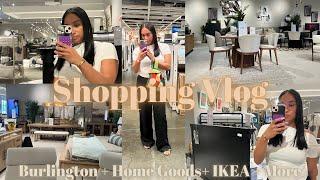 SHOPPING VLOG: Furniture Shopping + Starbucks order (Burlington + Home Good + Ikea + More) Shop Haul