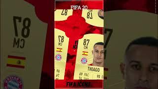 Thiago Alcântara FIFA Evolution  #thiagoalcantara #fifa #fifa22 #evolution