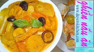 Cách Nấu CÀ RI CHAY Ngon Không Ngấy Chỉ 30 Phút Là Xong By Duyen's Kitchen | Ghiền nấu ăn