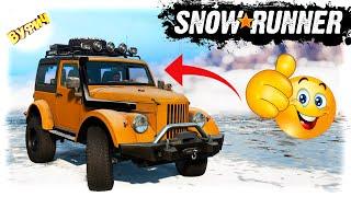 Современный старичок  SnowRunner [Обзор мода ГАЗ 69 Tuning 2020]