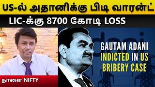 நாளை MAH ELECTION impact  கடும் சரிவில்  ஆதானி பங்குகள் crude