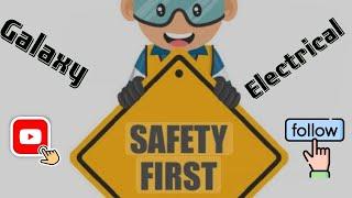 Safety training:  safety training. Safety equipment: Use the right safety program  the project.