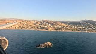 Aegean Airlines Airbus A321  Landing in Heraklion