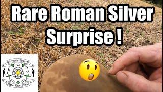 Rare Roman Silver Surprise | metal detecting | Minelab Equinox