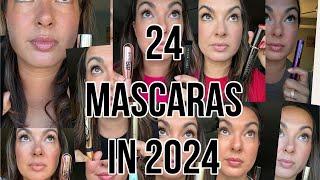 I tried 24 mascaras in 2024 - these are the best, worst, and everything in between! #mascarareview