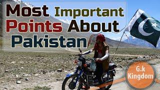 Most Important Points About Pakistan  for PPSC, CSS, PCS, PMS, FPSC, ISSB