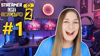 Legyünk gazdag streamerek!| Streamer Life Simulator #1