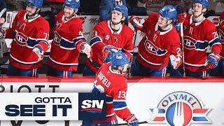 GOTTA SEE IT: Canadiens' Caufield Scores His 100th Career NHL Goal