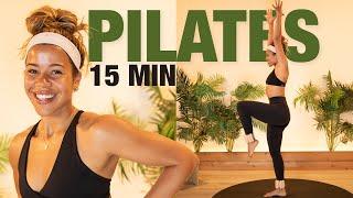 15 Min Full Body Pilates Inspired Workout for Moms