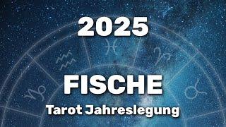 Fische 2025 - Lichtblicke nach einer Zeit voller Veränderung - Tarot Horoskop Orakel Zukunft