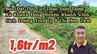 bán đất khánh đông khánh vĩnh ngang 15m có sẵn thổ cư và có sẵn bưởi| nha trang nhà đất khánh hòa