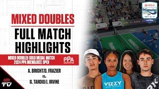 2024 PPA Milwaukee Open Mixed Doubles Gold Medal - A. Bright/D. Frazier vs. J. Irvine/G. Tardio