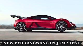 New Byd Yangwang U9 Jump Test - Best All-Electric Supercar