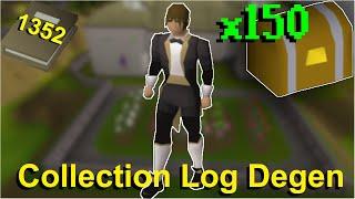 I Have The Most Tuxedo Pieces on any Ironman ~ 150 Elite Casket  ~ Ironman Collection Log Degen E122