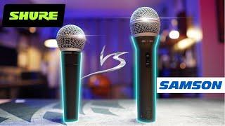 Shure SM58 vs Samson Q2U - Best Sub $100 Dynamic Mics?