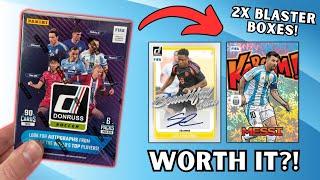 NEW! 2X Panini Donruss Soccer 2024/25 blaster box opening & review!