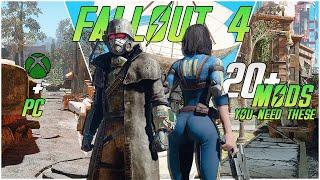 22 UNBELIEVABLE Fallout 4 Mods I Can't Play Without in 2024! XBOX and PC!