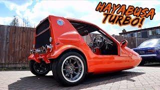 THIS *SUZUKI HAYABUSA TURBO* POWERED 3 WHEELER IS PURE EVIL!!