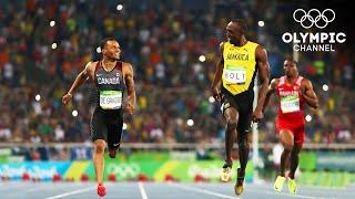 When Usain Bolt and Andre de Grasse smile, the whole world smiles with them | Olympic Memories