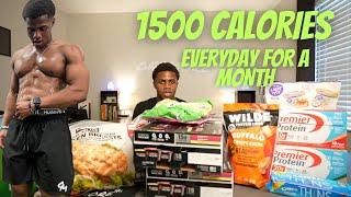 Eating Under 1500 Calories EVERYDAY for a MONTH