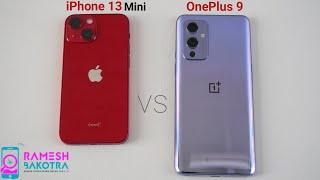 Apple iPhone 13 Mini vs OnePlus 9 Speed Test and Camera Comparison