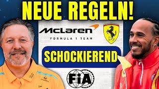 FIA ENTHÜLLT Ferrari & McLaren! NEUE REGELN KÖNNTEN DIE SAISON 2025 RUINIEREN!