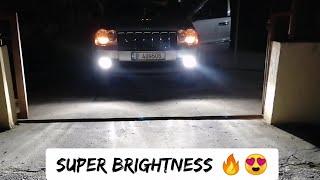 Auxito H10 LED Fog Light / Installation & Review On Jeep WK