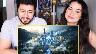 HOGWARTS LEGACY | Official Reveal Trailer | PS5 | Reaction | Jaby Koay & Achara Kirk!