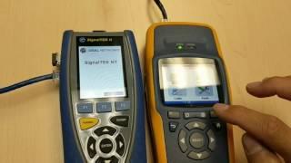 Ideal Signaltek II / NT vs Netscout (Fluke Networks) LinkRunner AT 2000 LRAT-2000