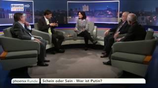 "Schein und Sein – Wer ist Putin?" - phoenix Runde vom 25.02.2015