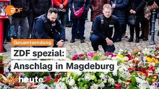 Trauer, Solidarität und Entsetzen in Magdeburg | ZDF spezial