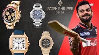 Virat Kohli Luxury Watch Collection │Worth 15Crores │Total 16 Watches │Till 2023 #video