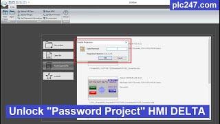 Delta HMI "Project Password" Reader