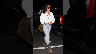 Rihanna Casual Chić Slay In These Streets #rihanna #fashionpolice #getthelook #casualoutfits