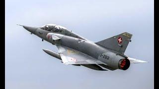 EMIR, last flight Mirage. Weltweit gab es eine einzige privat fliegende Mirage III – die HB-RDF.