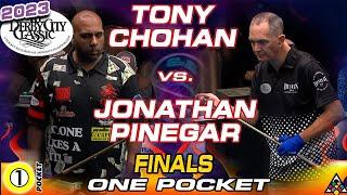 TONY CHOHAN vs JONATHAN PINEGAR - 2023 Derby City Classic One Pocket Division Finals