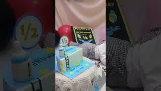 Baby boy half birthday|| 6  birthday celebrations|| half birthday decoration ideas