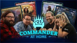 Commander at Home #21 - Baru vs Omenkeel vs Zedruu vs Vorthos with Ben Brode and Spencer Crittenden