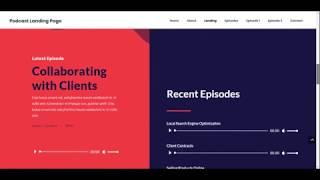 Podcast Website Theme