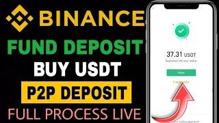 How to buy usdt on binance | Binance p2p buying | Binance deposit full tutorial