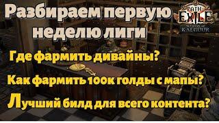 Первая неделя лиги. Что делать? Где Фармить? Кем фармить? Разбираемся | Path of Exile Settlers 3.25