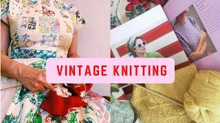 Vintage Knitting Makes & Plans