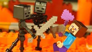 Лего Бой в Подземелье для НУБика Майнкрафт LEGO Minecraft